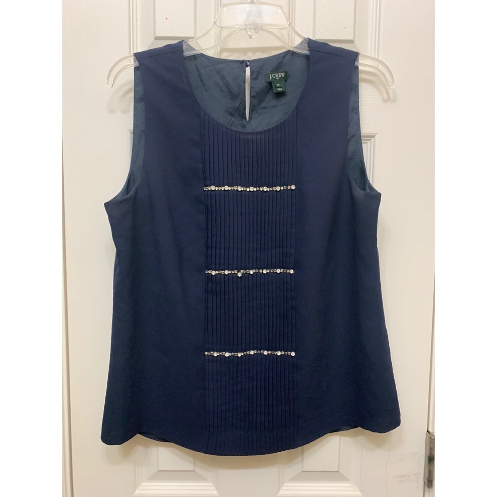 J. Crew Navy Blue Blouse